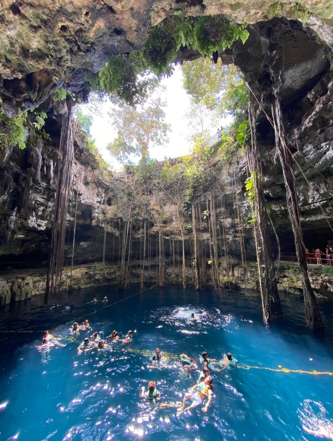 Cenote San Lorenzo Oxmán: el encanto de la hacienda antigua