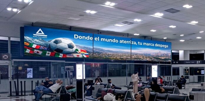 publicidad en aeropuertos