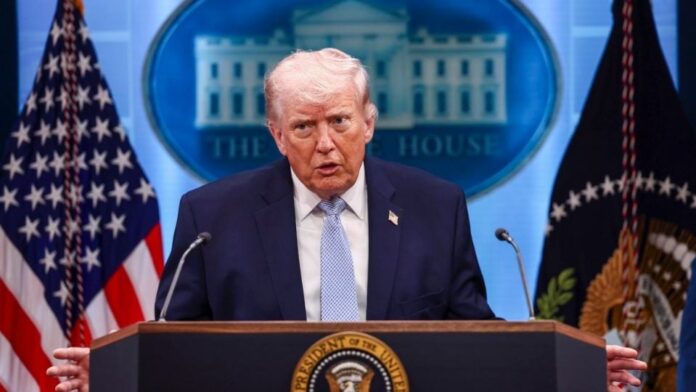 Donald Trump concede alto al fuego