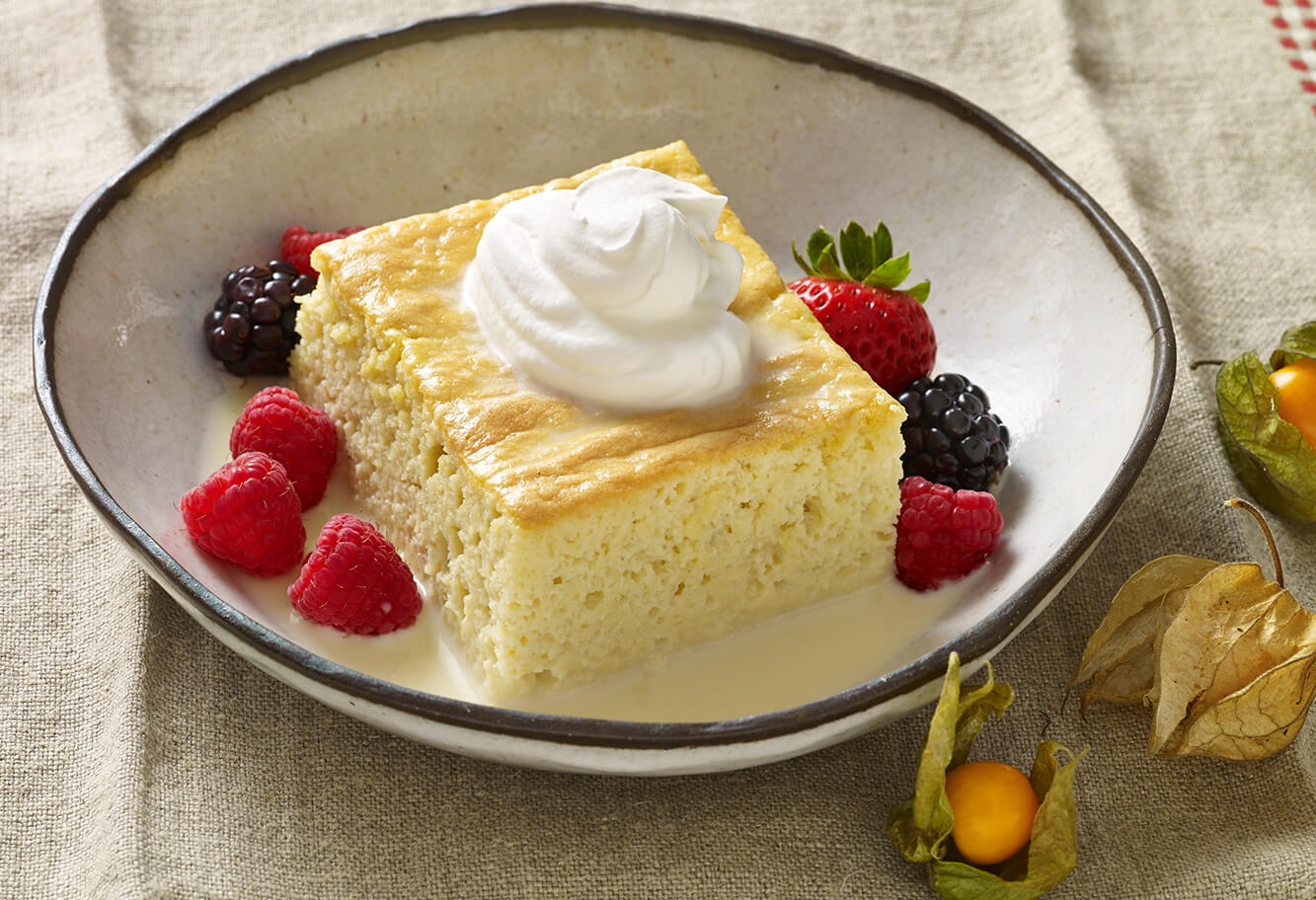 Pastel de tres leches