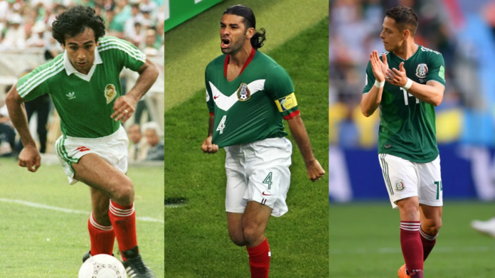Las leyendas del tri en mundiales: Jugadores históricos