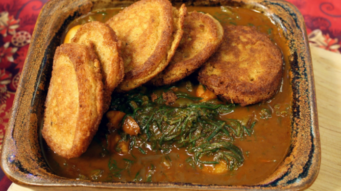Receta paso a paso de tortitas de camarón con romeritos