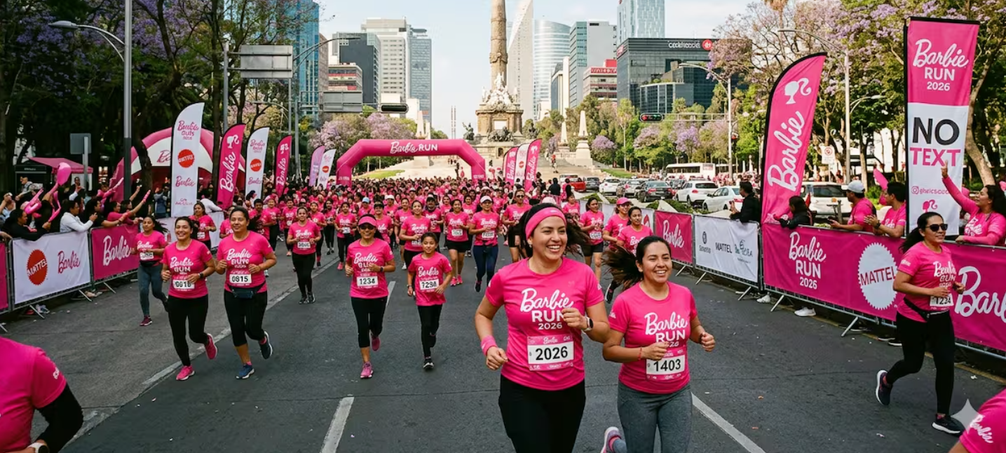 Costos de Inscripción y Etapas de Venta del Barbie Run 2026 CDMX