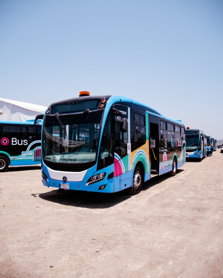 Kuri anuncia flotilla de unidades de alta tecnología al Sistema Qrobus
