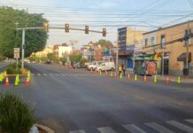 Municipio de Querétaro realiza pilotaje vial para fortalecer la seguridad en cruces