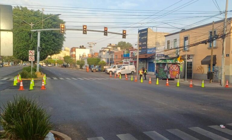 Municipio de Querétaro realiza pilotaje vial para fortalecer la seguridad en cruces