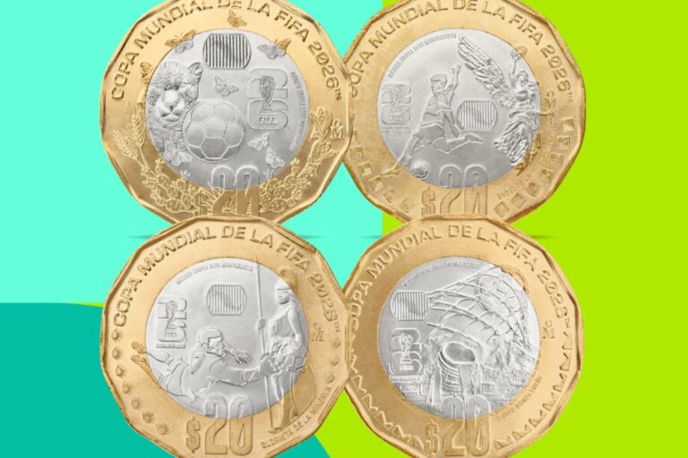 Monedas conmemorativas del Mundial de Futbol FIFA 2026, ¿ya las tienes?