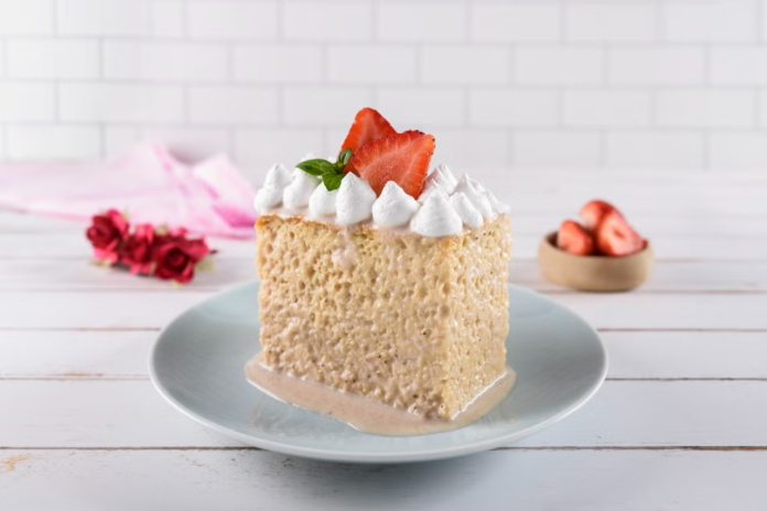 Receta casera del pastel de tres leches perfecto y esponjoso