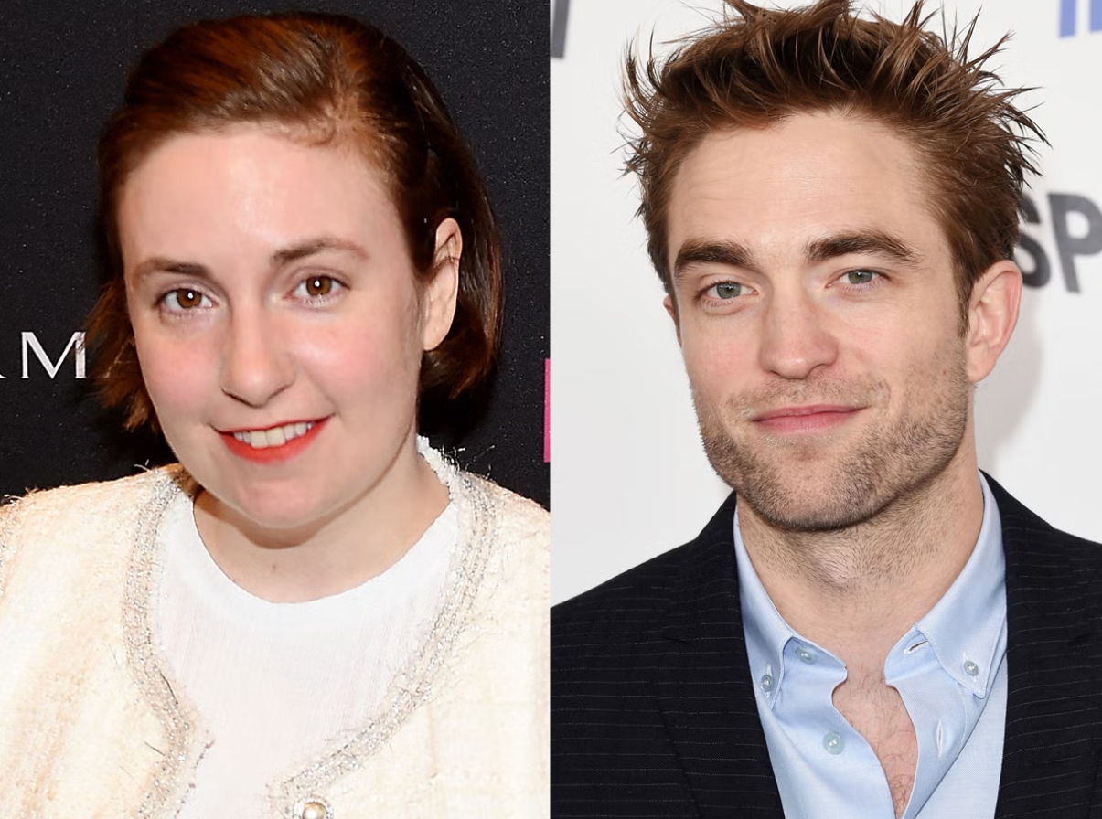 Lena Dunham y Robert Pattinson