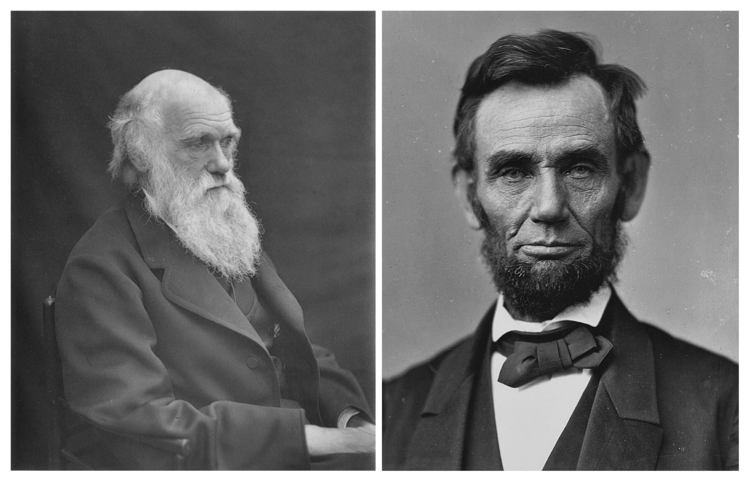 Abraham Lincoln y Charles Darwin (12 de febrero de 1809)
