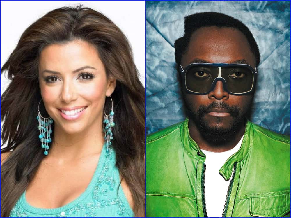 Eva Longoria y will.i.am (15 de marzo de 1975)