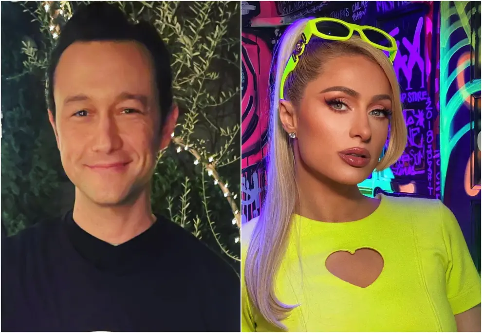 Joseph Gordon-Levitt y Paris Hilton (17 de febrero de 1981)